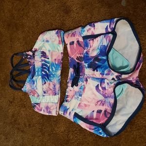 2 piece swim suite girls